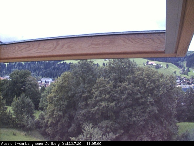 Webcam-Bild: Aussicht vom Dorfberg in Langnau 20110723-110500