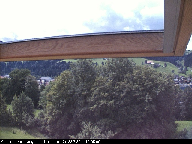 Webcam-Bild: Aussicht vom Dorfberg in Langnau 20110723-120500