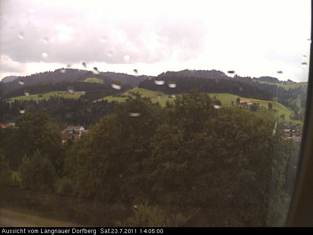Webcam-Bild: Aussicht vom Dorfberg in Langnau 20110723-140500