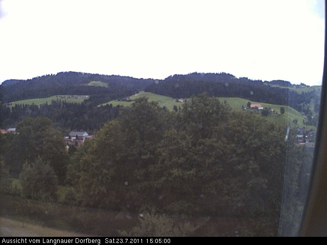 Webcam-Bild: Aussicht vom Dorfberg in Langnau 20110723-150500