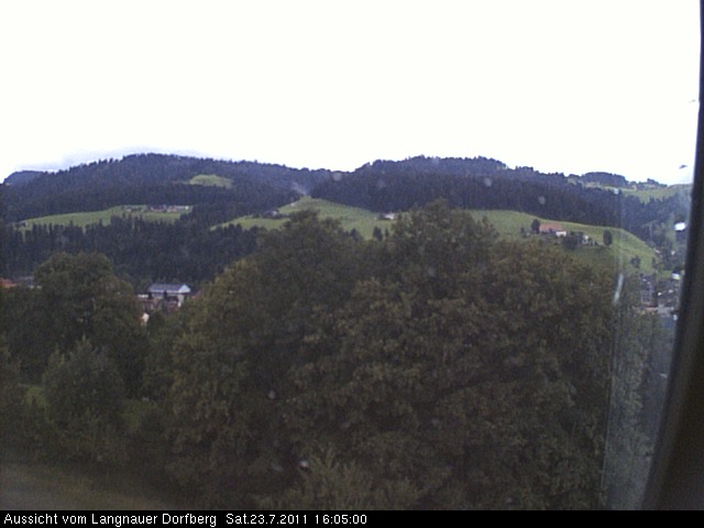 Webcam-Bild: Aussicht vom Dorfberg in Langnau 20110723-160500