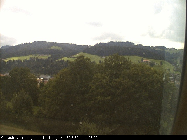 Webcam-Bild: Aussicht vom Dorfberg in Langnau 20110730-140500