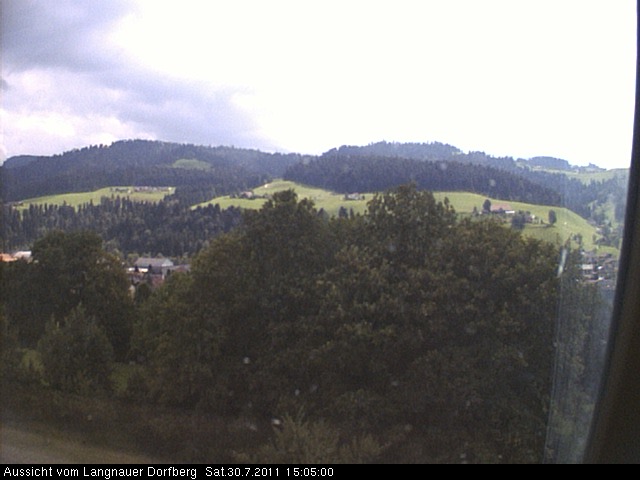 Webcam-Bild: Aussicht vom Dorfberg in Langnau 20110730-150500