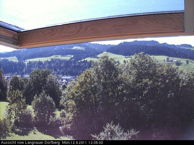 Webcam-Bild: Aussicht vom Dorfberg in Langnau 20110912-120500