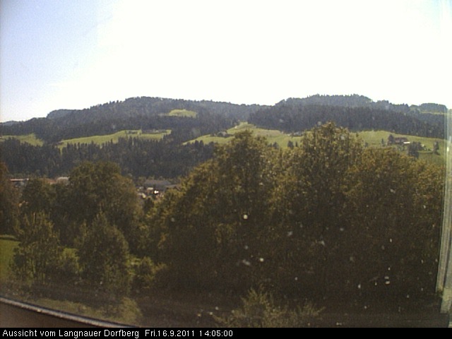Webcam-Bild: Aussicht vom Dorfberg in Langnau 20110916-140500