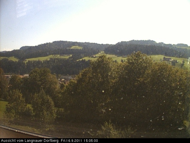 Webcam-Bild: Aussicht vom Dorfberg in Langnau 20110916-150500