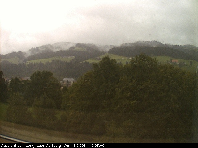 Webcam-Bild: Aussicht vom Dorfberg in Langnau 20110918-100500