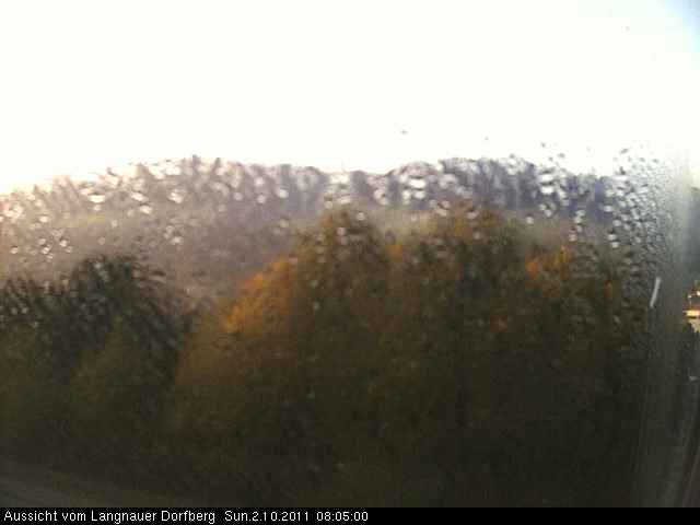 Webcam-Bild: Aussicht vom Dorfberg in Langnau 20111002-080500