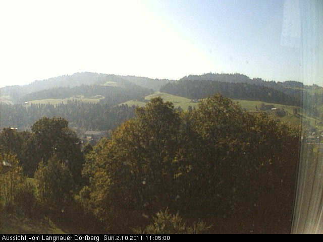 Webcam-Bild: Aussicht vom Dorfberg in Langnau 20111002-110500