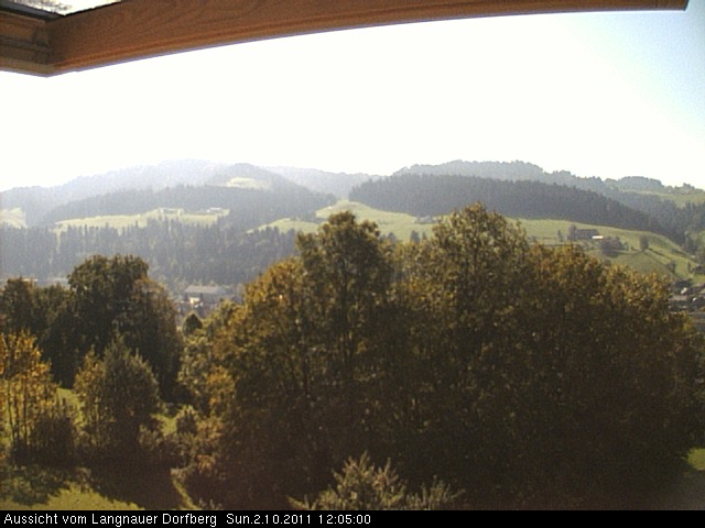 Webcam-Bild: Aussicht vom Dorfberg in Langnau 20111002-120500
