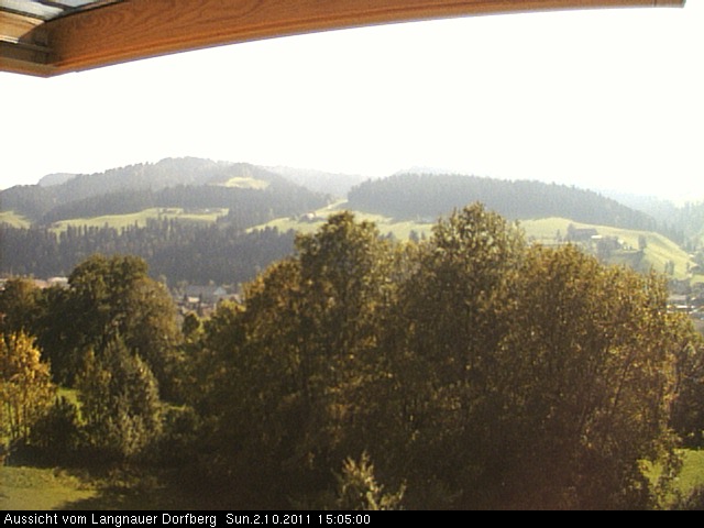 Webcam-Bild: Aussicht vom Dorfberg in Langnau 20111002-150500