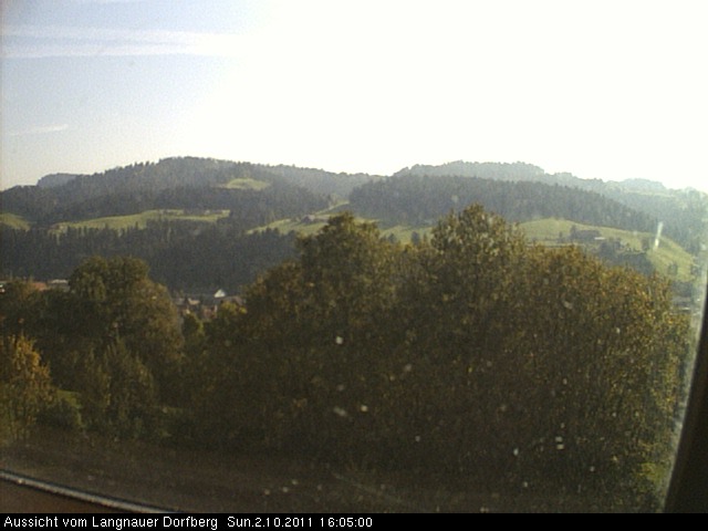 Webcam-Bild: Aussicht vom Dorfberg in Langnau 20111002-160500