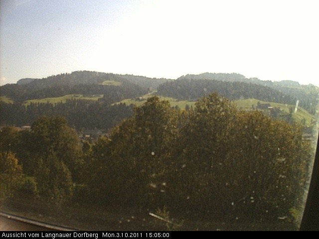 Webcam-Bild: Aussicht vom Dorfberg in Langnau 20111003-150500