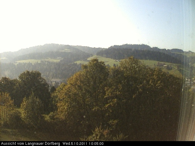 Webcam-Bild: Aussicht vom Dorfberg in Langnau 20111005-100500