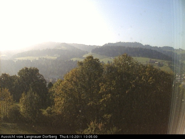 Webcam-Bild: Aussicht vom Dorfberg in Langnau 20111006-100500