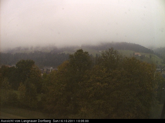 Webcam-Bild: Aussicht vom Dorfberg in Langnau 20111016-100500