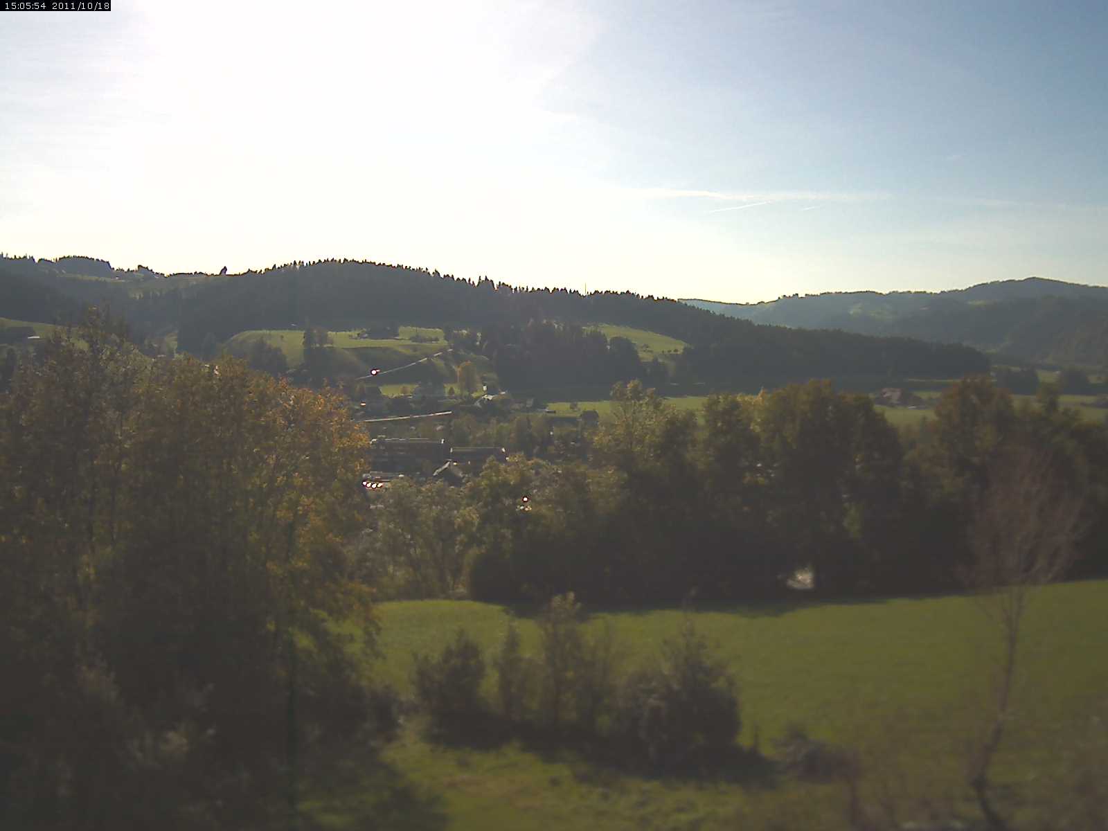 Webcam-Bild: Aussicht vom Dorfberg in Langnau 20111018-150600