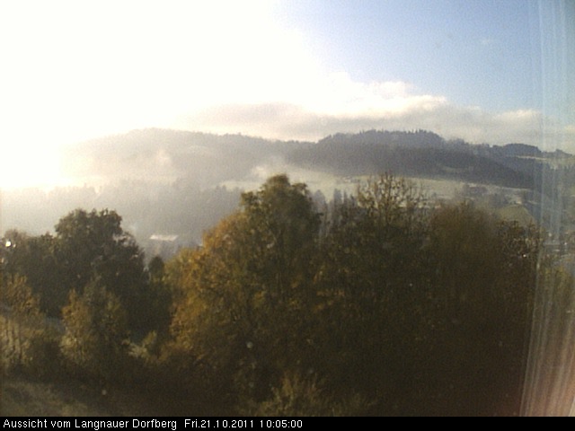 Webcam-Bild: Aussicht vom Dorfberg in Langnau 20111021-100500