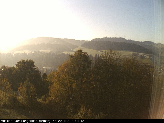 Webcam-Bild: Aussicht vom Dorfberg in Langnau 20111022-100500