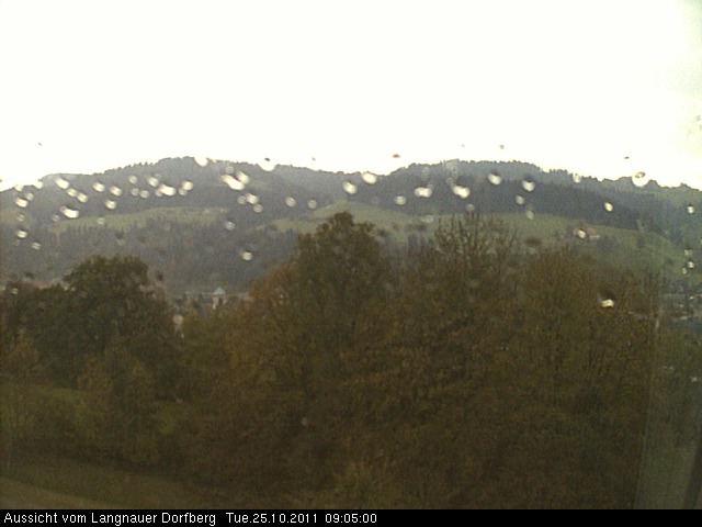 Webcam-Bild: Aussicht vom Dorfberg in Langnau 20111025-090500