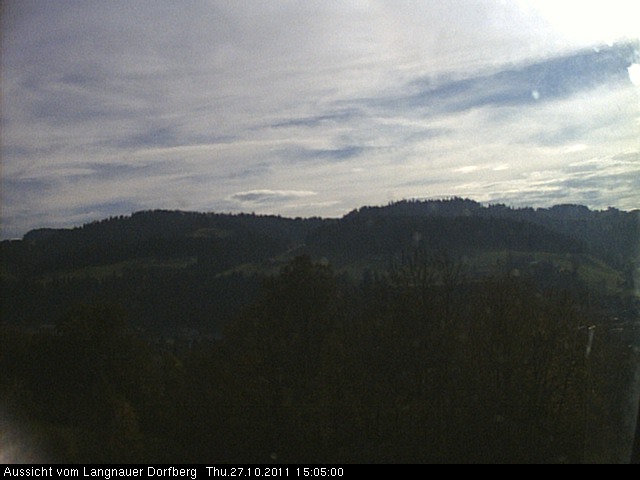 Webcam-Bild: Aussicht vom Dorfberg in Langnau 20111027-150500