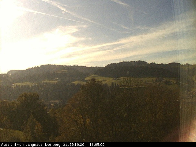 Webcam-Bild: Aussicht vom Dorfberg in Langnau 20111029-110500