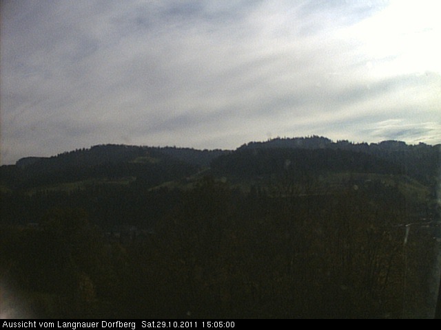 Webcam-Bild: Aussicht vom Dorfberg in Langnau 20111029-150500