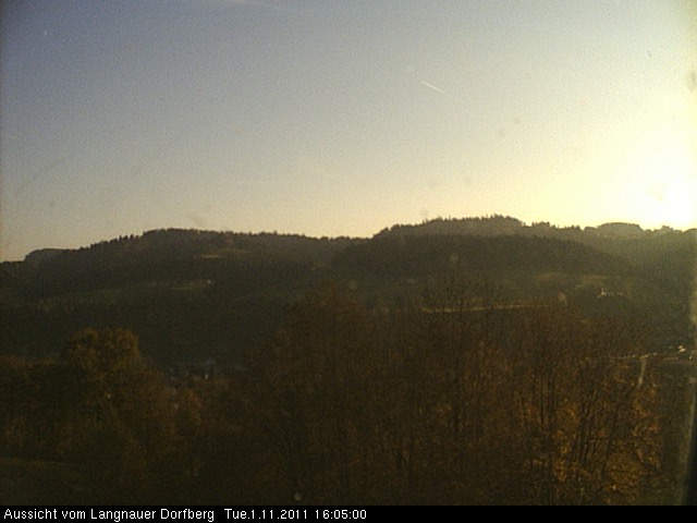 Webcam-Bild: Aussicht vom Dorfberg in Langnau 20111101-160500