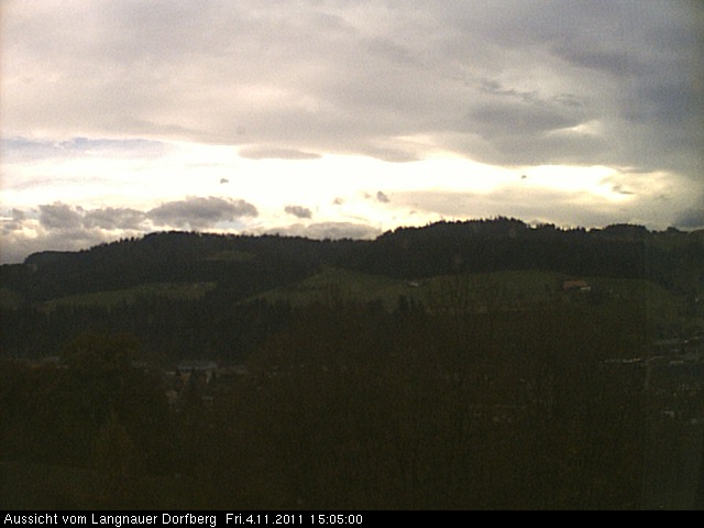 Webcam-Bild: Aussicht vom Dorfberg in Langnau 20111104-150500