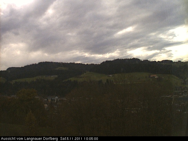 Webcam-Bild: Aussicht vom Dorfberg in Langnau 20111105-100500