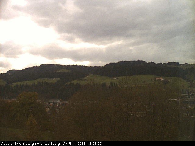 Webcam-Bild: Aussicht vom Dorfberg in Langnau 20111105-120500