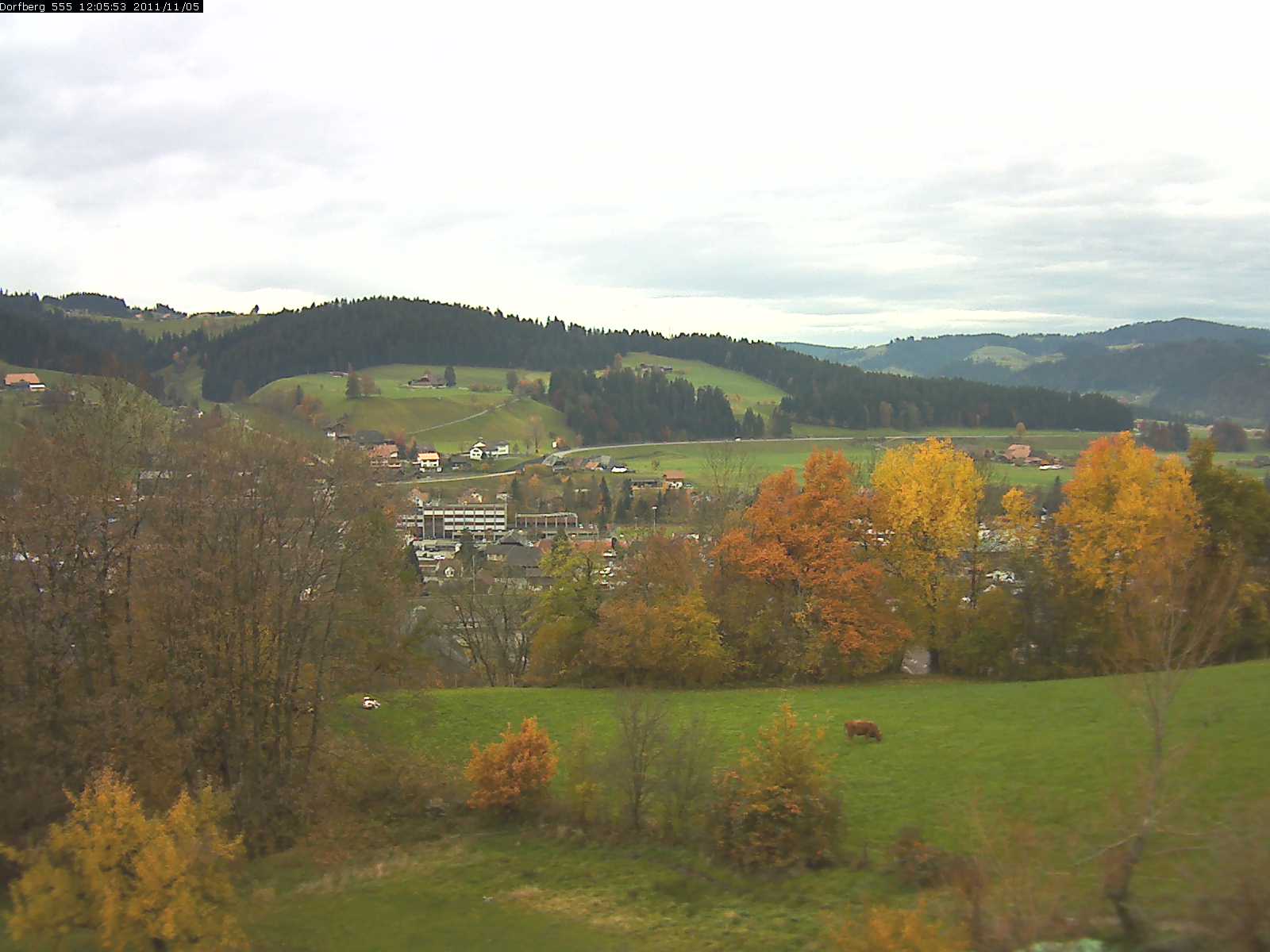 Webcam-Bild: Aussicht vom Dorfberg in Langnau 20111105-120600