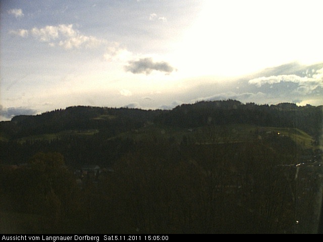 Webcam-Bild: Aussicht vom Dorfberg in Langnau 20111105-150500