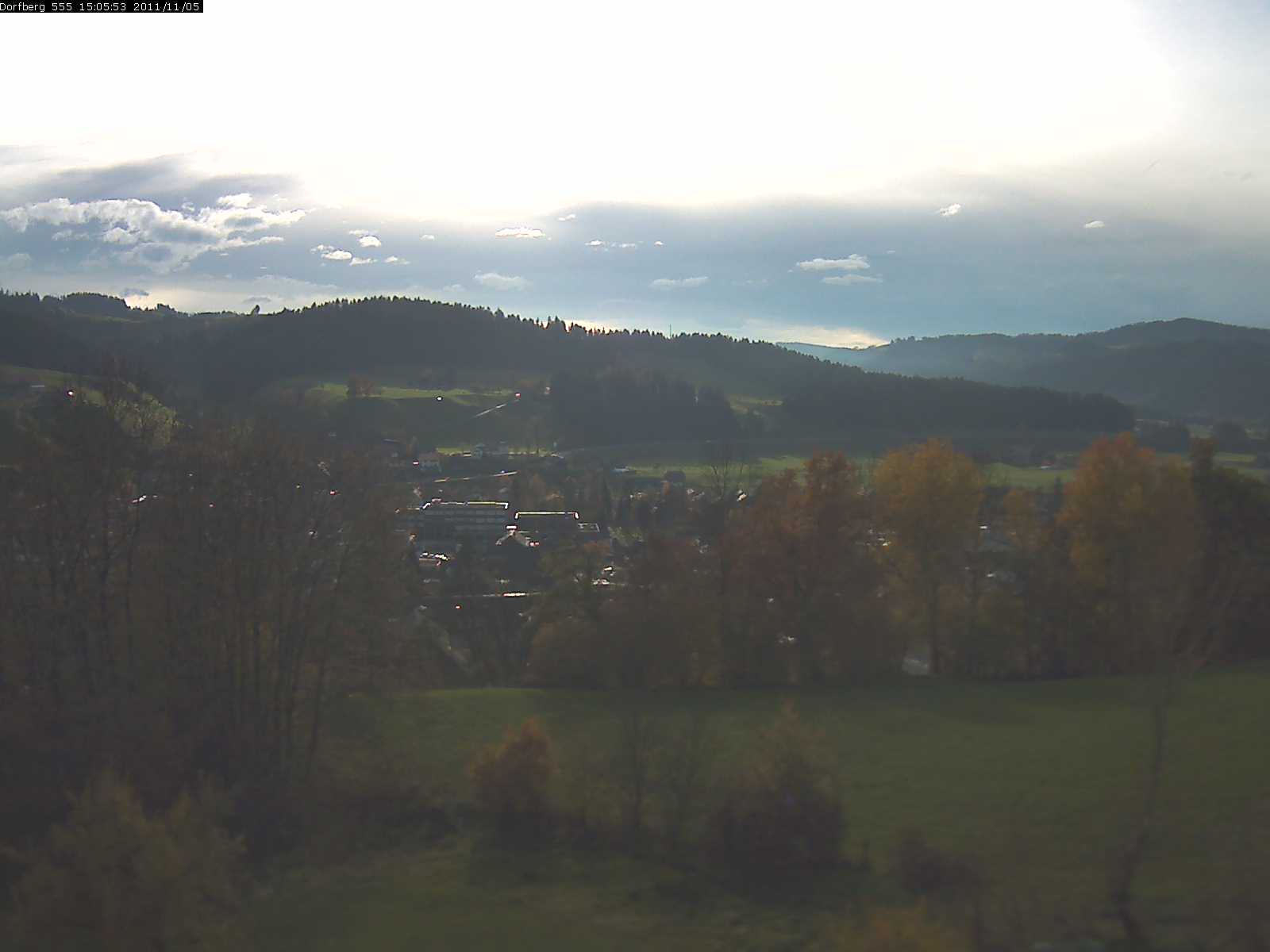 Webcam-Bild: Aussicht vom Dorfberg in Langnau 20111105-150600