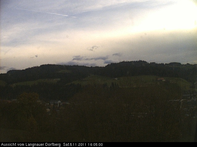 Webcam-Bild: Aussicht vom Dorfberg in Langnau 20111105-160500