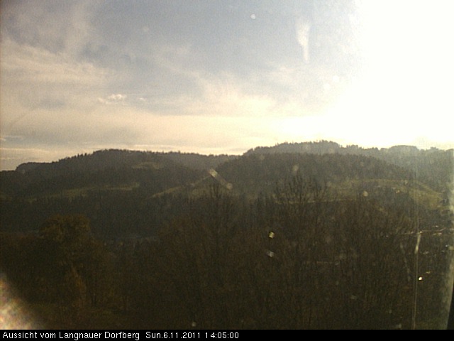 Webcam-Bild: Aussicht vom Dorfberg in Langnau 20111106-140500