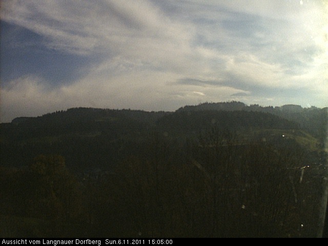 Webcam-Bild: Aussicht vom Dorfberg in Langnau 20111106-150500