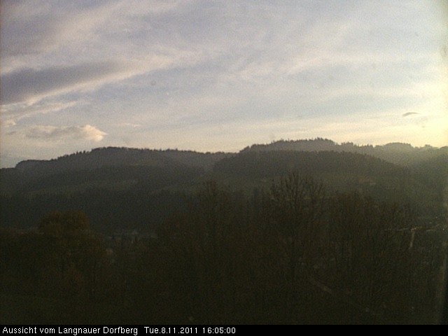 Webcam-Bild: Aussicht vom Dorfberg in Langnau 20111108-160500