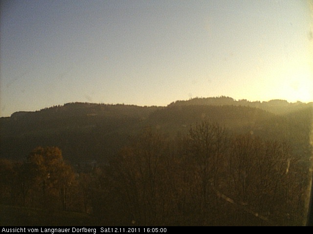 Webcam-Bild: Aussicht vom Dorfberg in Langnau 20111112-160500