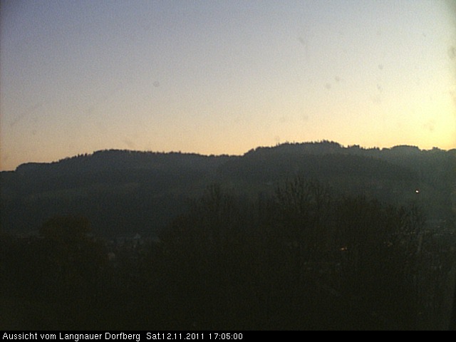 Webcam-Bild: Aussicht vom Dorfberg in Langnau 20111112-170500