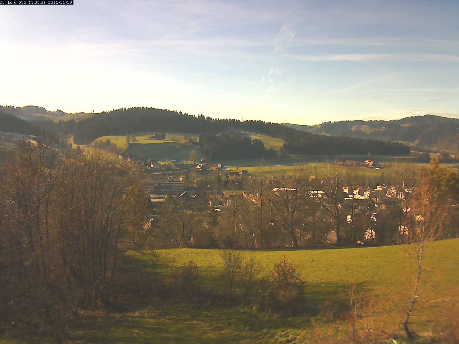 Webcam-Bild: Aussicht vom Dorfberg in Langnau 20111119-110600
