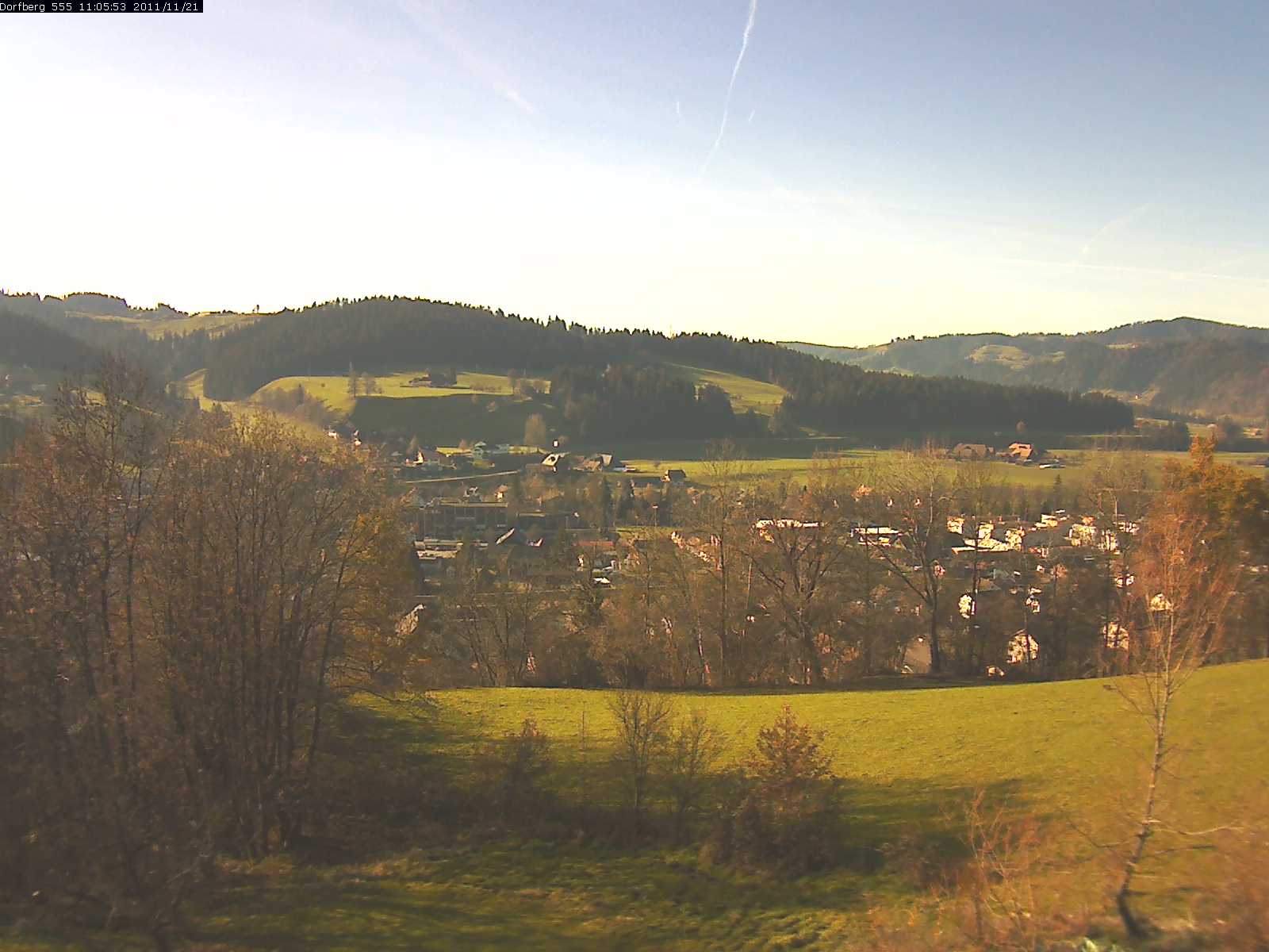 Webcam-Bild: Aussicht vom Dorfberg in Langnau 20111121-110600
