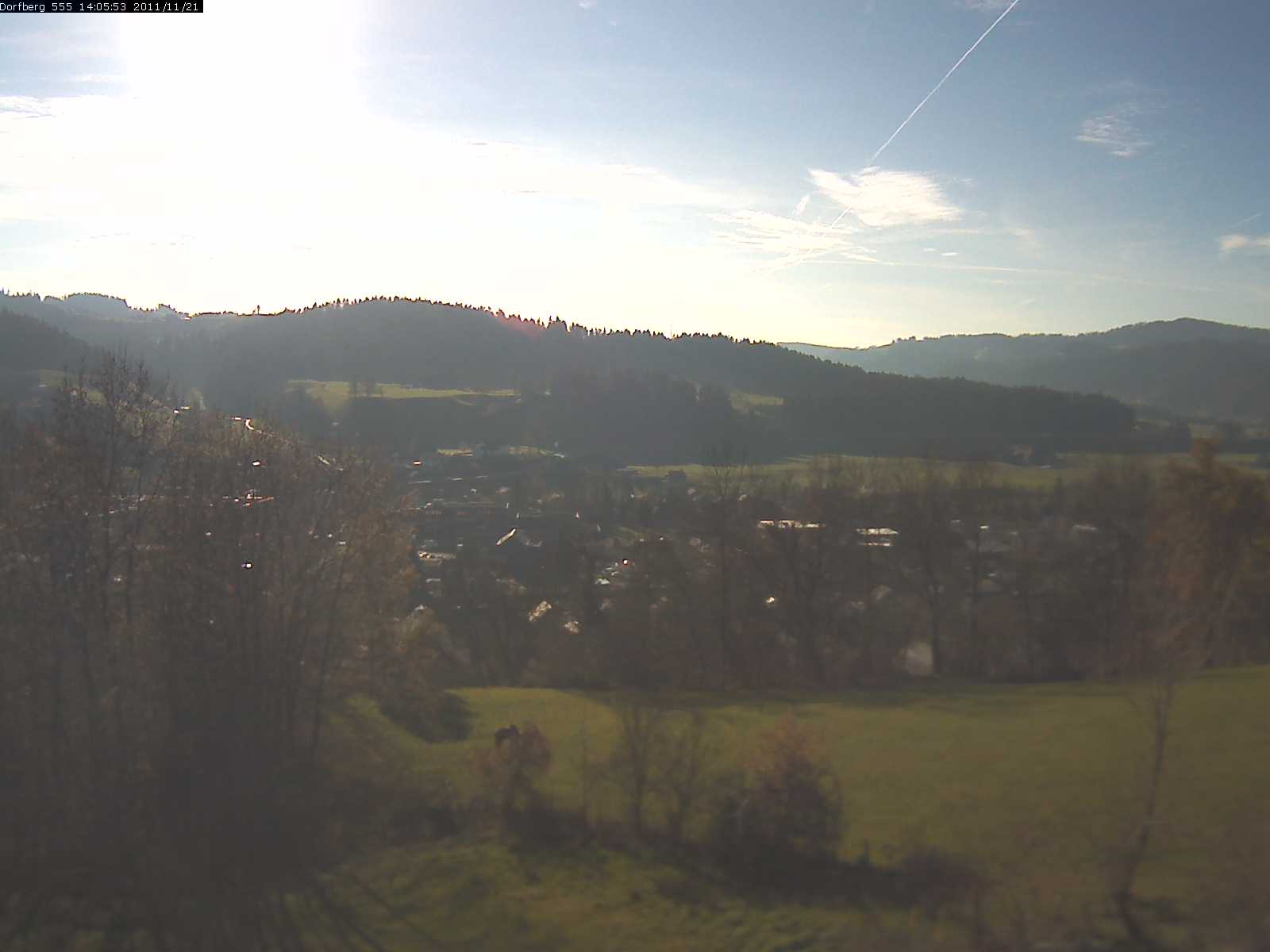 Webcam-Bild: Aussicht vom Dorfberg in Langnau 20111121-140600