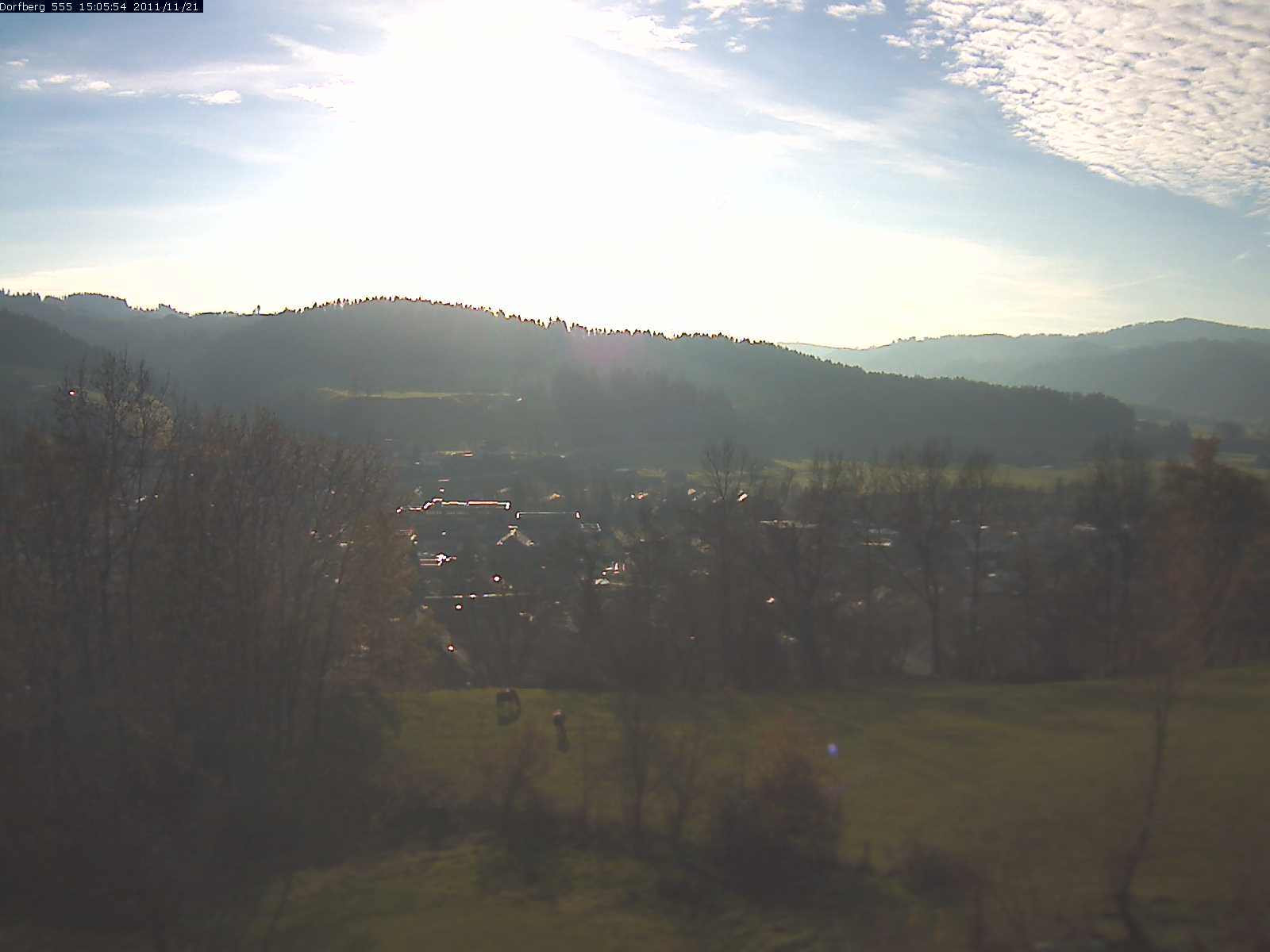 Webcam-Bild: Aussicht vom Dorfberg in Langnau 20111121-150600