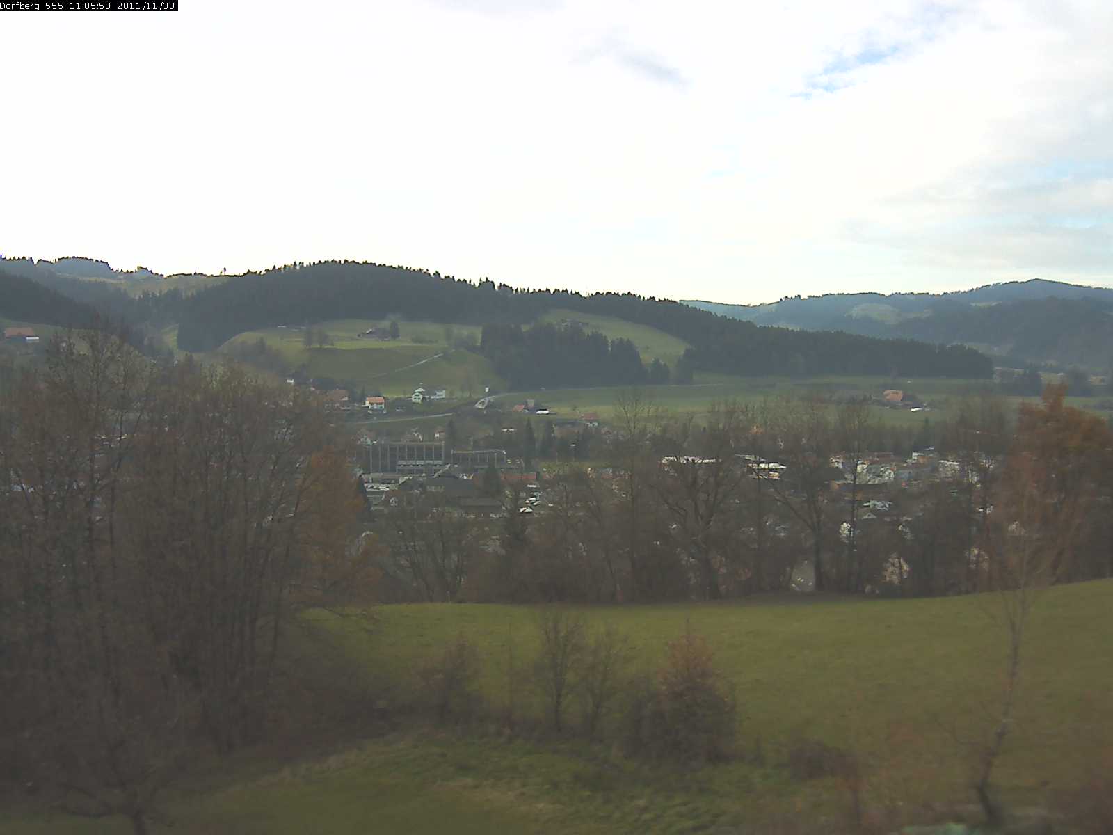 Webcam-Bild: Aussicht vom Dorfberg in Langnau 20111130-110600