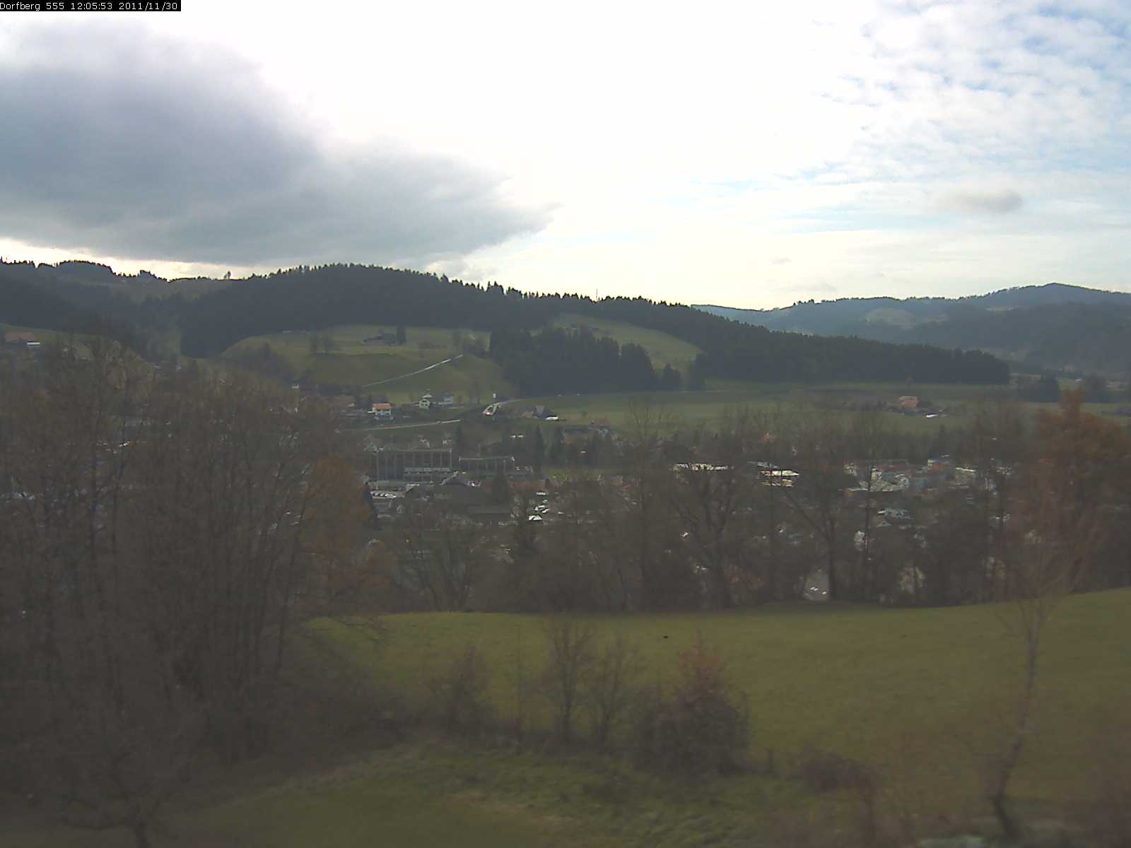 Webcam-Bild: Aussicht vom Dorfberg in Langnau 20111130-120600