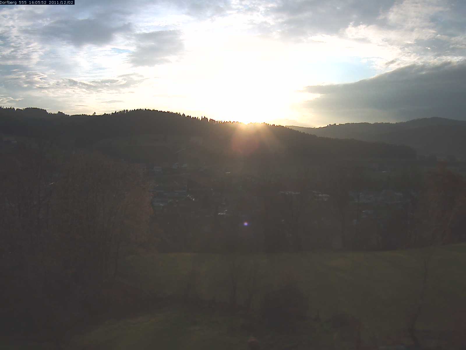 Webcam-Bild: Aussicht vom Dorfberg in Langnau 20111202-160600