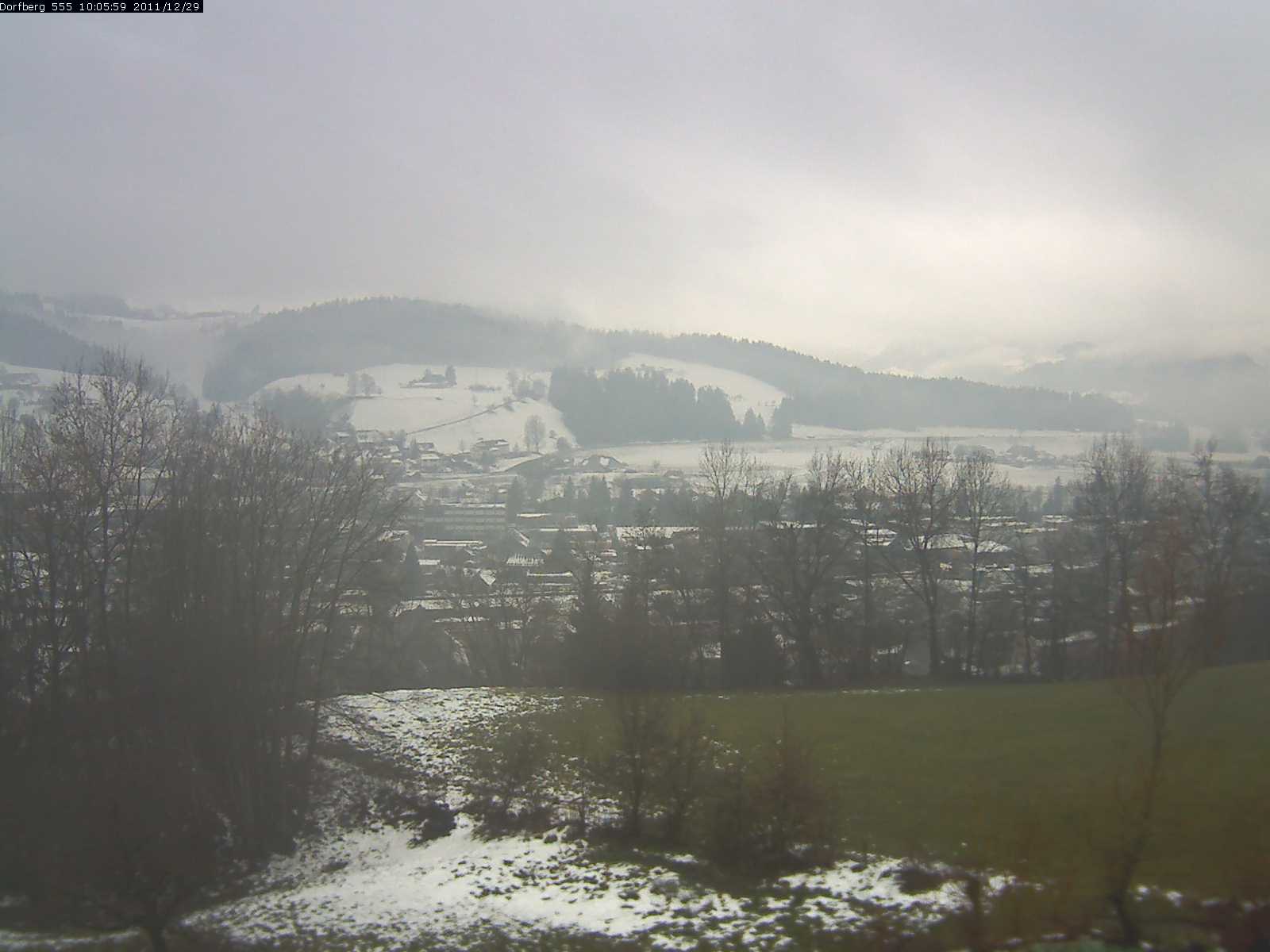 Webcam-Bild: Aussicht vom Dorfberg in Langnau 20111229-100600