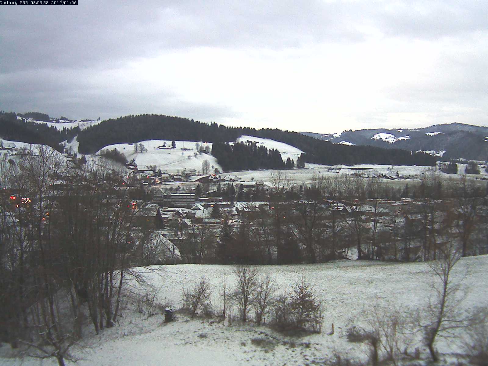 Webcam-Bild: Aussicht vom Dorfberg in Langnau 20120106-080600