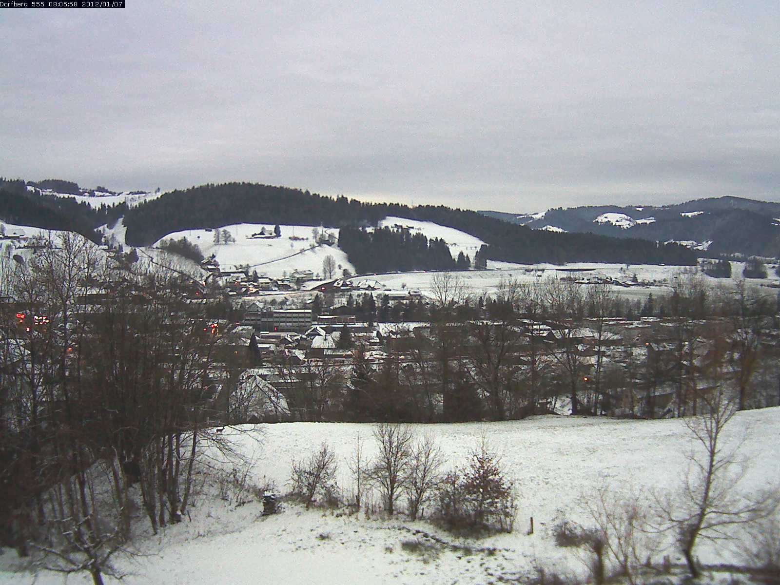 Webcam-Bild: Aussicht vom Dorfberg in Langnau 20120107-080600
